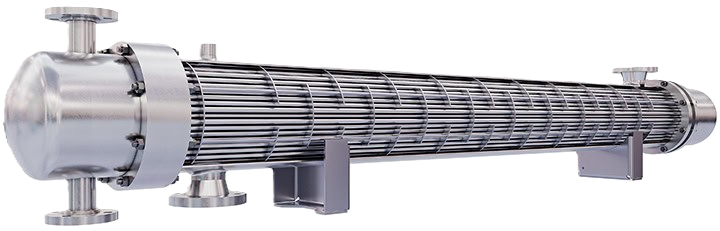 Overhead and reflux condenser for vapor-liquid separation columns