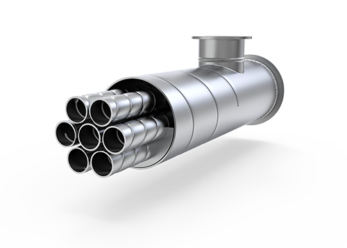 Multitube Tube-in-Tube Heat Exchanger